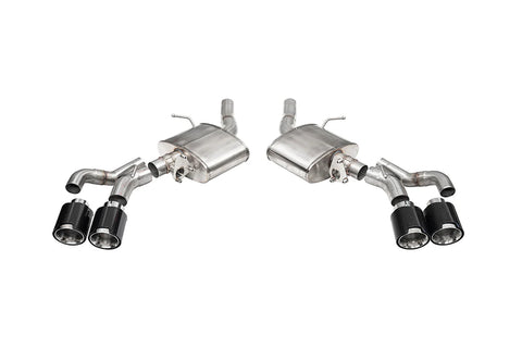 Corsa Sport Valved 3" Axleback Exhaust 4.5" Twin Pro Series Black Tips (2022 - 2026 CT5-V Blackwing) 21322BLK