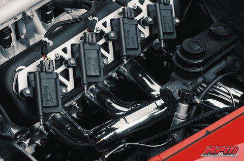 Frankenstein F Series Valve Cover to Holley Smart Coil Brackets