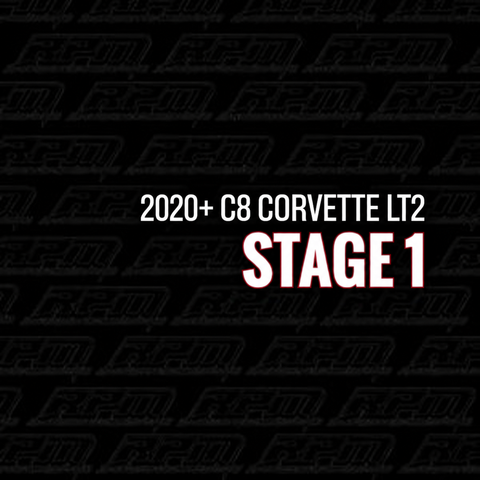 RPM 2020+ C8 Corvette LT2 Stage 1 Performance Package