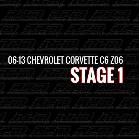 Stage 1 Performance Package (2006-2013 Chevrolet Corvette C6 Z06)
