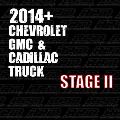 2014-2018 GM Truck 5.3L/6.2L (GMC, Chevrolet & Cadillac) Stage 2 Performance Package