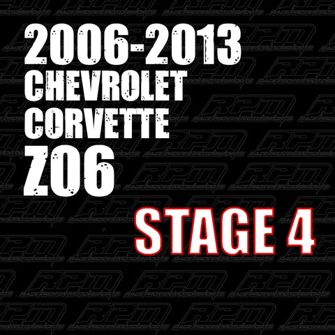 Stage 4 Performance Package (2006-2013 Chevrolet Corvette C6 Z06)