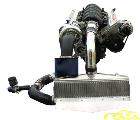 A&A - C6 Z06 Supercharger Kit (Polished)